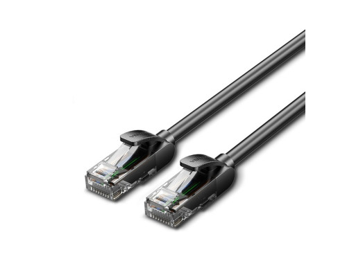 Мережевий кабель Vention Cat5e UTP Ethernet Patch Cable 2M Black (IABBH)