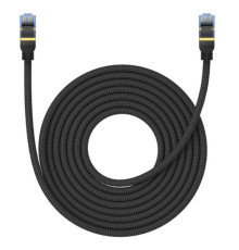 Мережевий кабель Baseus High Speed CAT7 10Gigabit Ethernet Cable (Braided Cable)10m Cluster Black (B0013320B111-07)