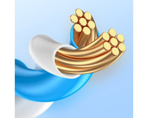 Мережевий кабель Baseus High Speed CAT7 10Gigabit Ethernet Cable (Braided Cable)10m Cluster Black (B0013320B111-07)