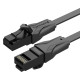 Мережевий кабель Vention Flat Cat.6 UTP Patch Cable 1.5M Black (IBABG)