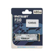 Жорсткий диск M.2 2280 SSD 480Gb Patriot P310 Series (P310P480GM28)