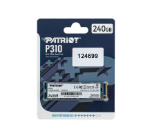 Жосткий диск M.2 2280 SSD 240Gb Patriot P310 Series (P310P240GM28) NBB-124699