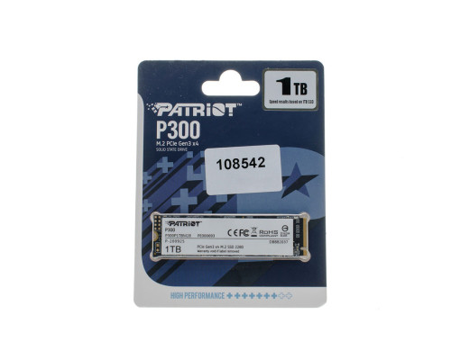 Жорсткий диск M.2 2280 SSD 1Tb Patriot P300 Series, P300P1TBM28 NBB-108542