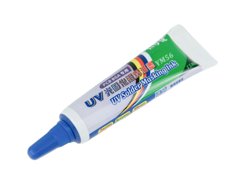 Паяльна маска Mechanic YM56 UV (15 ml) чорний PLS-00-00081858