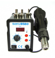 Паяльна станція BAKU BK858D, фен з цифровим блоком регулювання PLS-00-00051616