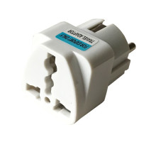 Мереживний перехідник Travel adaptor White mag-2000001362006134585