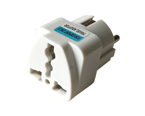 Мереживний перехідник Travel adaptor White mag-2000001362006134585