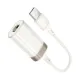 Перехідник HOCO UA41 Crystal USB ethernet adapter (100 mbps) apricot mag-6942007658492144375