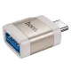 Перехідник HOCO UA31C Type-C male to USB female OTG adapter Gray mag-6942007628136145275