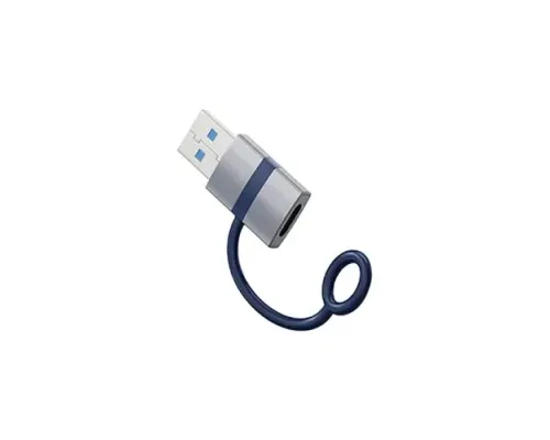 Перехідник WiWU Wi-C052 USB to Type-C Legend Series Converter Grey mag-6977703652321153597
