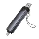 Картрідер HOCO HB56 Victory USB/Type-C 3-in-1 card reader Metal gray mag-6942007675727153866