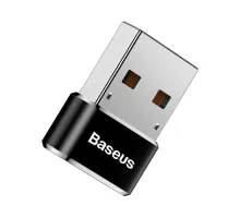 Перехідник Baseus USB Male To Type-C Female Adapter Converter Black CAAOTG-01 mag-6953156263536147508