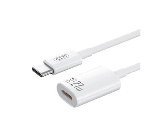 OTG-адаптер XO NB-R268A Type-c to Lightning 27W Charging Cable Model Imitation Original Adapte Білий mag-692068085683160174