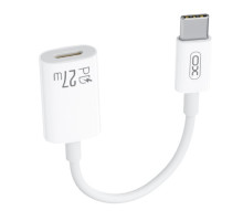 OTG-адаптер XO NB-R268A Type-c to Lightning 27W Charging Cable Model Imitation Original Adapte Білий mag-692068085683160174