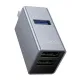 USB HUB HOCO HB54 3-in-1 converter(USB to USB2.0*2+USB3.0) Metal grey mag-6942007674409153728