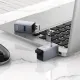 USB HUB HOCO HB54 3-in-1 converter(USB to USB2.0*2+USB3.0) Metal grey mag-6942007674409153728