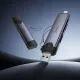 Картрідер HOCO HB56A Victory USB/iP 3-in-1 card reader Metal gray mag-6942007675734153867
