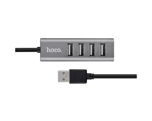 USB HUB HOCO HB1 4USB Line Machine 0,8m Tarnish mag-6957531038139154164