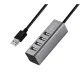 USB HUB HOCO HB1 4USB Line Machine 0,8m Tarnish mag-6957531038139154164