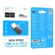 Перехідник HOCO HB53 USB mini TF card reader 2.0 Black mag-6942007671538153052