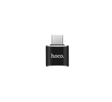 Перехідник HOCO UA5 USB to Type-C Black mag-6957531064121138679