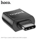 Перехідник HOCO UA17 Type-C male to USB female USB3.0 adapter Black mag-6931474762016146145