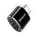 Перехідник Baseus USB Female To Type-C Male Adapter Converter 2.4A Black CATOTG-01 mag-6953156263512145778