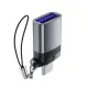Перехідник ACEFAST J7 USB to Type-c adapter Metal grey mag-6974316284680153819