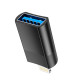 Перехідник HOCO UA17 USB to Lightning USB2.0 OTG adapter Black mag-6931474761989142407