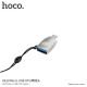 Перехідник-OTG HOCO UA10 Micro-USB Adapter Silver-Nickel mag-6957531070283143496