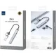 Type-C/USB HUB WiWU Wi-HB003 ZOLO 5 in 1 Grey mag-6976975619353153582