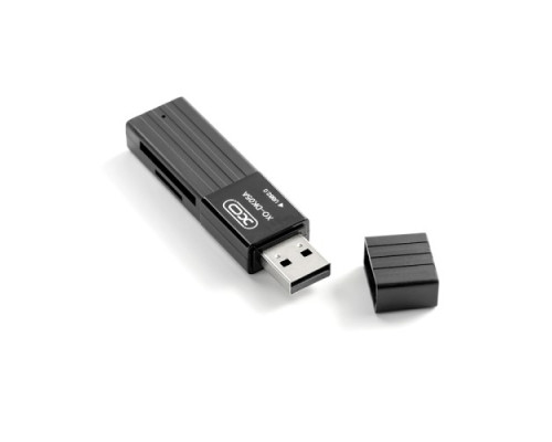 Картридер XO DK05A (2.0 2-in-1 card reader) Чорний mag-6920680830329140328