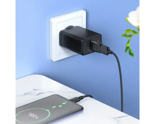 Адаптер BOROFONE BV18 Type-C male to USB female USB3.0 adapter чорний mag-6941991104015145001