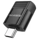 Адаптер BOROFONE BV18 Type-C male to USB female USB3.0 adapter чорний mag-6941991104015145001