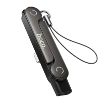 Перехідник HOCO UA47 iP male to Type-C female holder-adapter black mag-6942007681155154077