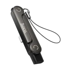 Перехідник HOCO UA47 iP male to Type-C female holder-adapter black mag-6942007681155154077