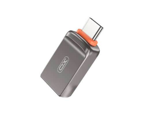 OTG-адаптер XO NB281A NB281B Type-c TO USB Zinc Alloy Adapter Сірий mag-6920680860234140420