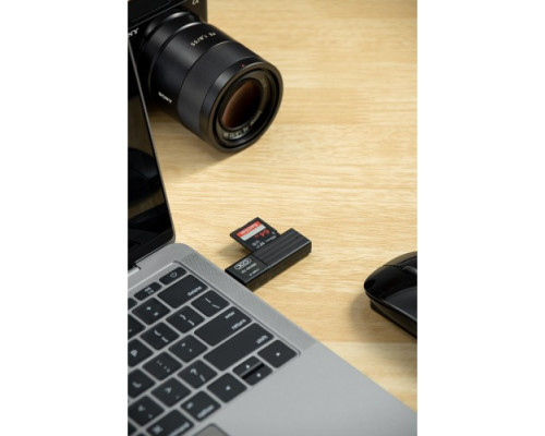 Картридер XO DK05B (3.0 2-in-1 card reader) Чорний mag-6920680830336140329