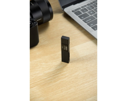 Картридер XO DK05B (3.0 2-in-1 card reader) Чорний mag-6920680830336140329