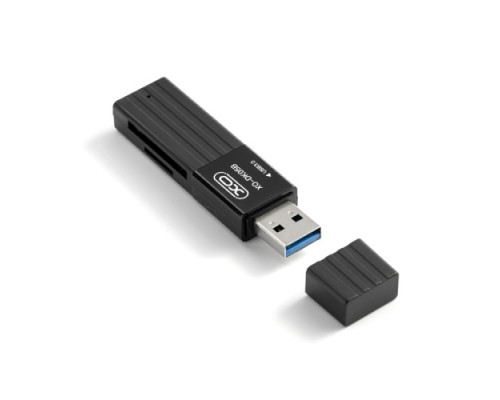Картридер XO DK05B (3.0 2-in-1 card reader) Чорний mag-6920680830336140329