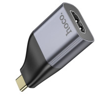 Перехідник HOCO UA33 Type-C to HDTV adapter Metal gray mag-6942007645584138671