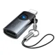 Перехідник HOCO UA46A Victory iP male to Type-C female adapter gray mag-6942007675635153862