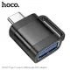 Перехідник HOCO UA31C Type-C male to USB female OTG adapter Black mag-6942007628129146729