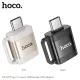 Перехідник HOCO UA31C Type-C male to USB female OTG adapter Black mag-6942007628129146729