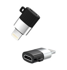 Конектор XO NB149-B Micro TO lightning Чорний mag-692068086923719156