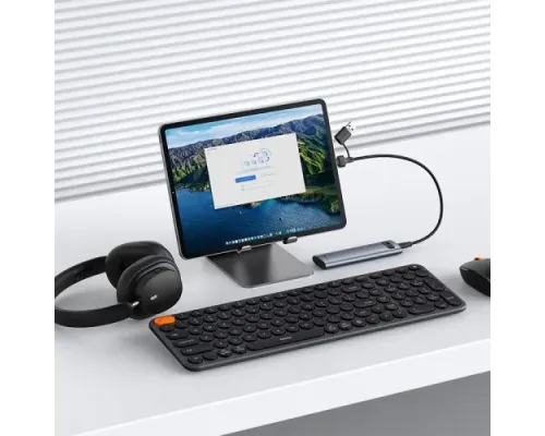 Корпус Baseus для SSD FlyJoy Series SSD Enclosure для (M.2 NVMe and SATA) Grey B00760600811-02 mag-6932172667795147481