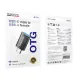Адаптер BOROFONE BV26C Type-C male to USB female USB3.0 чорний mag-6941991123962153437