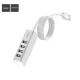 USB HUB HOCO HB1 4USB Line Machine 0,8m Silver mag-6957531038146144443