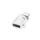 OTG-адаптер XO NB256E Type-c female to apple male adapter (with lanyard) Білий mag-6920680851898140375
