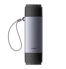 Карт рiдер Baseus Lite Series USB-A & Type-C to SD/TF Card Reader Сірий WKQX060113 mag-6932172608200145678